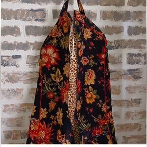 Floral Quilted Travel Bag